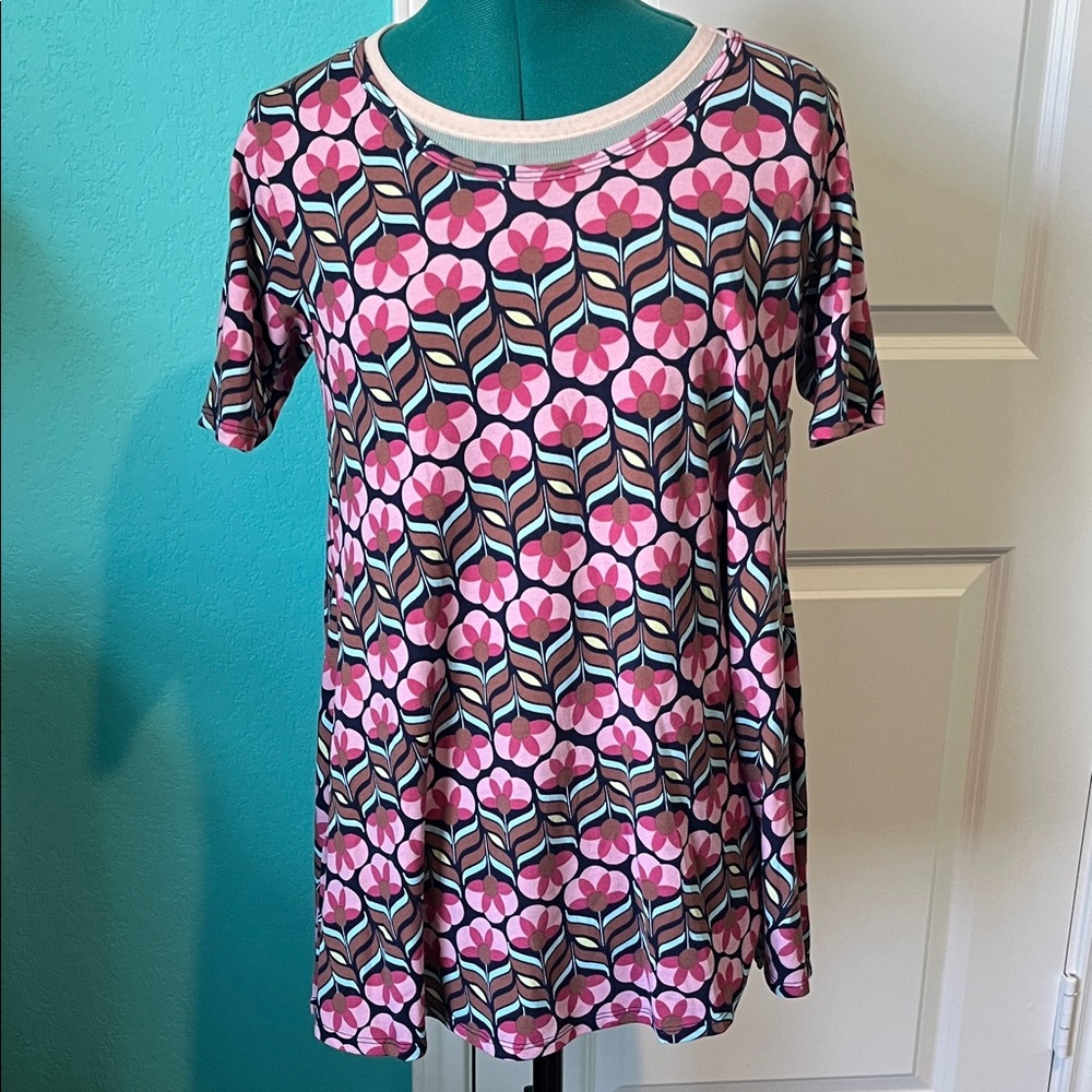 Floral Patterned Women's Tee